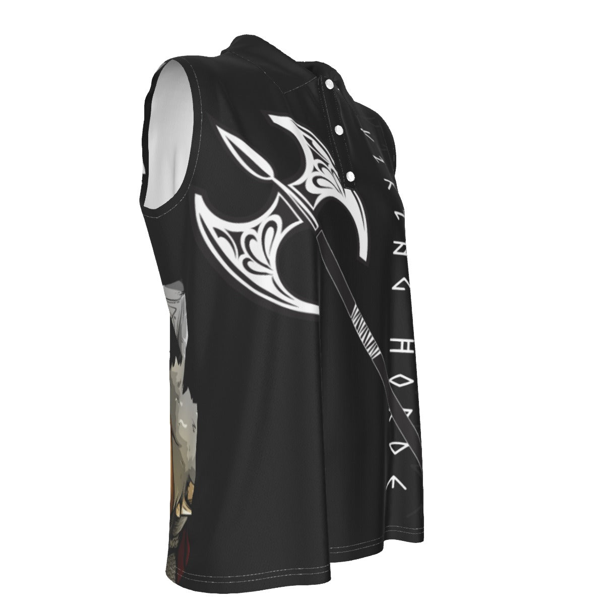 Nordic Runes Gaming Women's AOP Sleeveless Polo