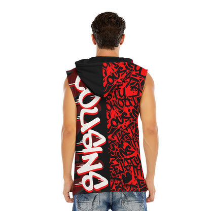 Micki Gaming Men's AOP Hooded Tank