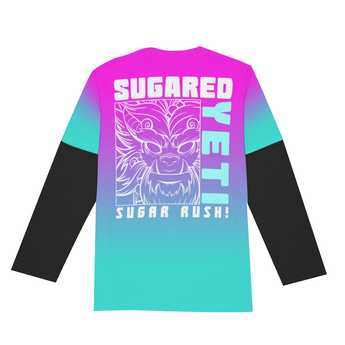 Men's SugaredYeti Long Sleeve Illusion T-Shirt