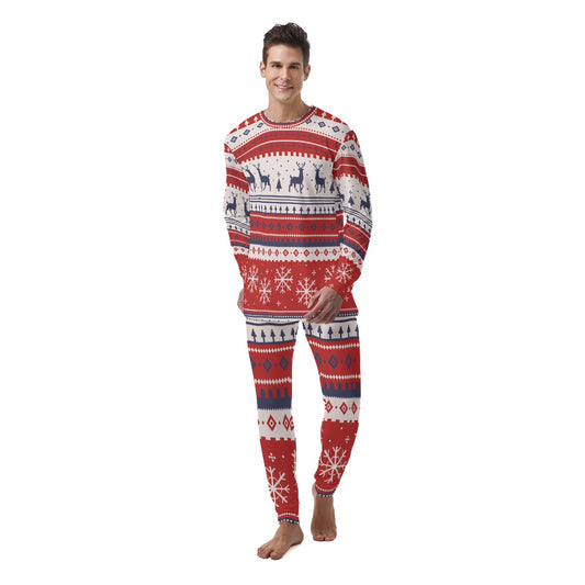 Men's Peppermint Pajama Set