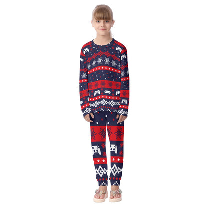 Youth Christmas Present Pajamas Set