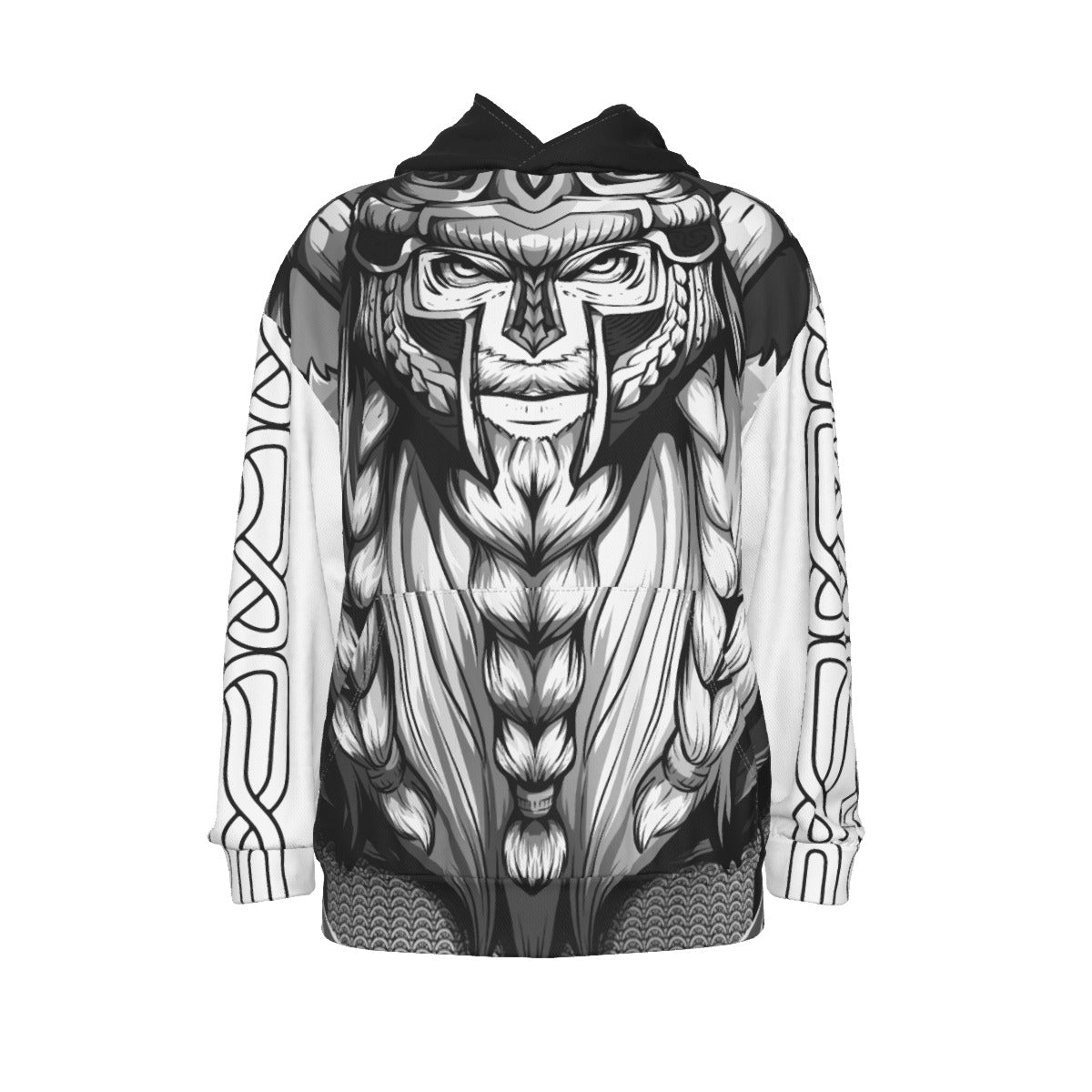 Nordic Runes Gaming Men's AOP Drop Patch Pocket Hoodie