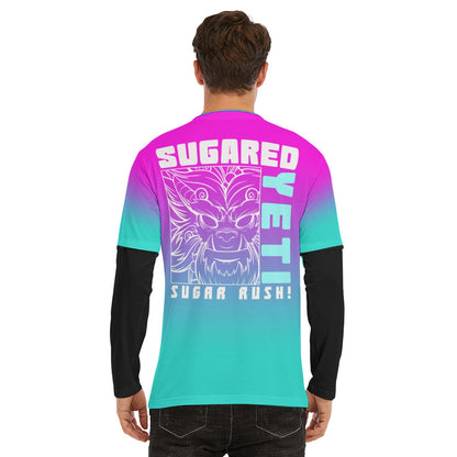 Men's SugaredYeti Long Sleeve Illusion T-Shirt