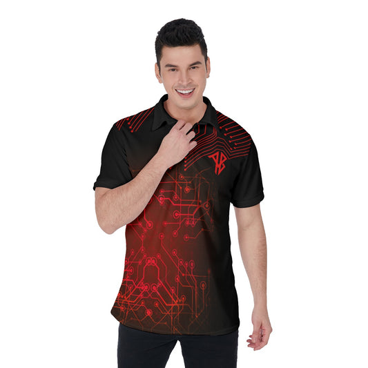 Men's AlphaBroVR Digital AB Polo Shirt