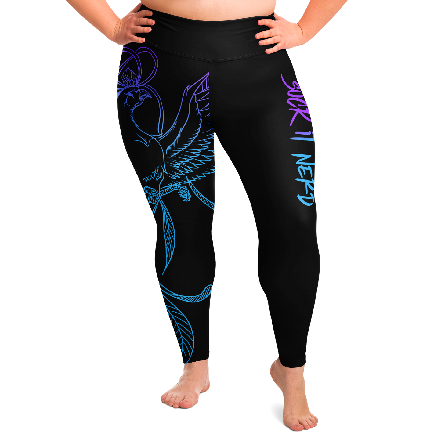 MrsPH0ENIX Women's Plus Size Leggings