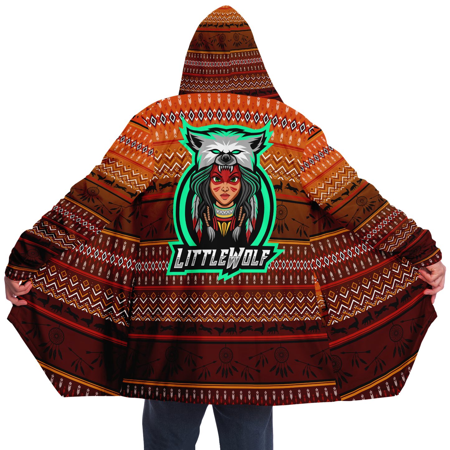 Adult LittleWolf Microfleece Cloak