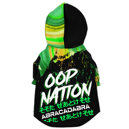 Oop Nation Zip-up Dog Hoodie