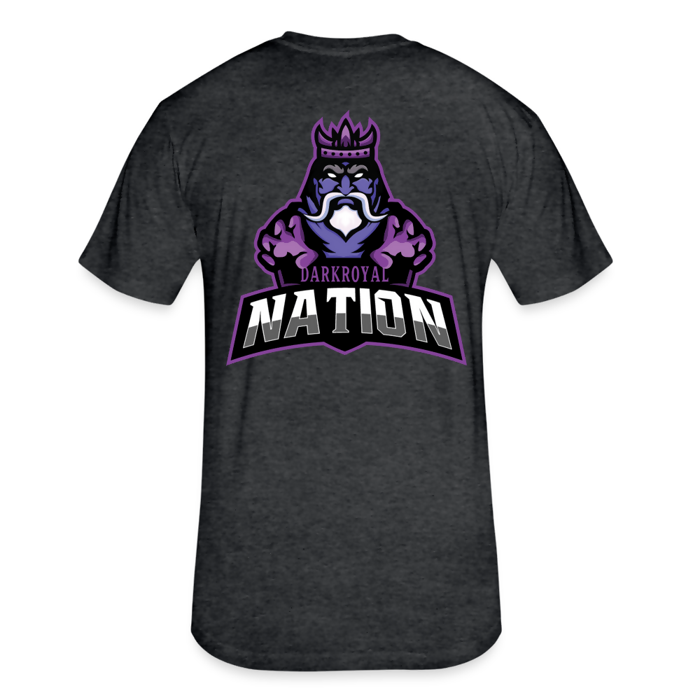 Adult Dark Royal Nation Fitted T-Shirt