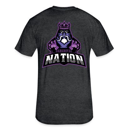 Adult Dark Royal Nation Fitted T-Shirt