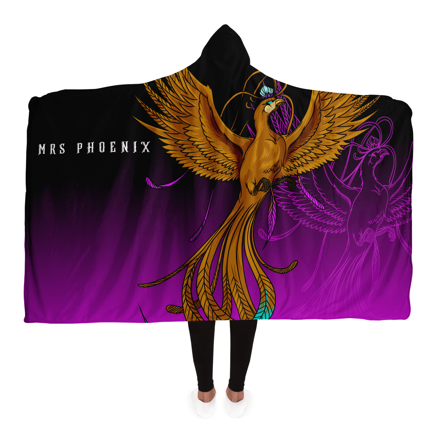 MrsPH0ENIX Hooded Blanket