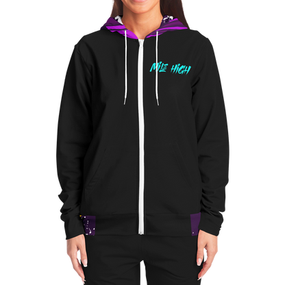 Adult Mile High Gaming Zip Hoodie