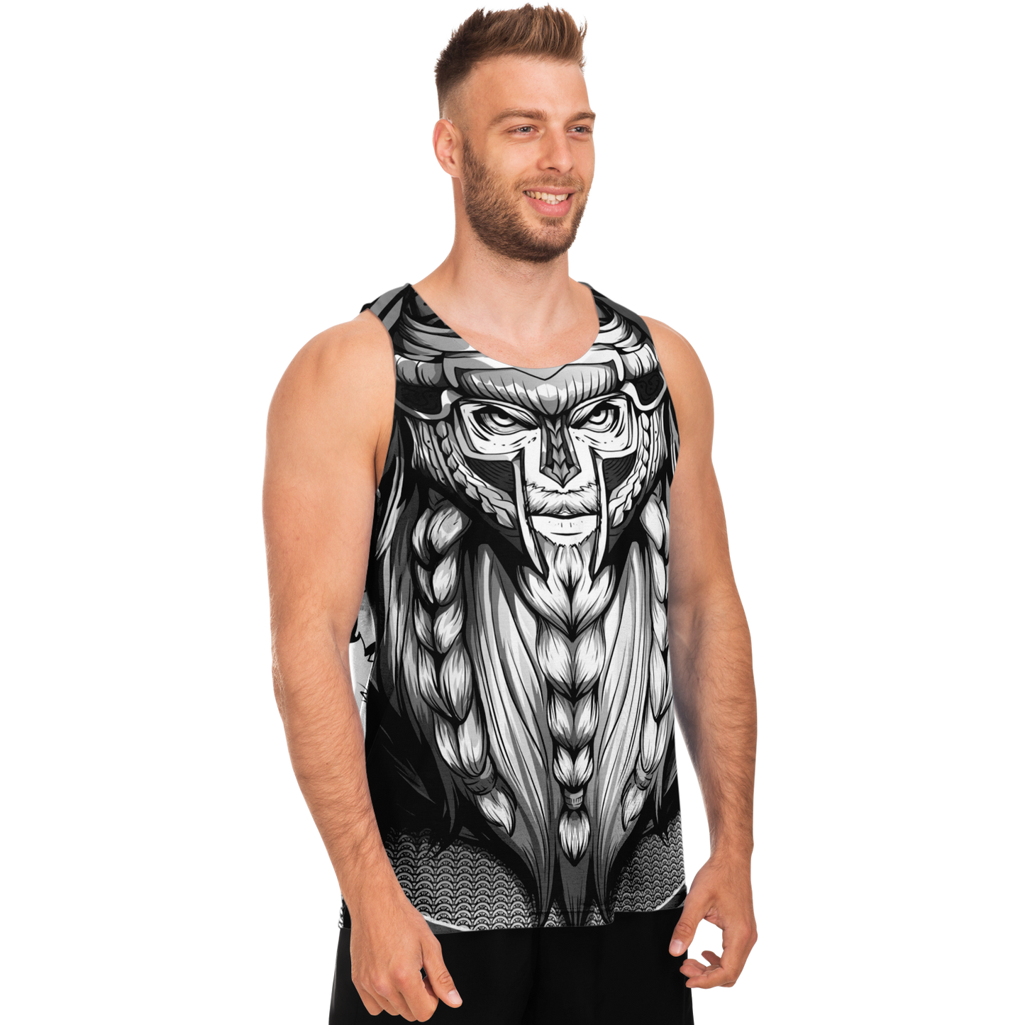 Adult Nordic Runes Gaming Tank