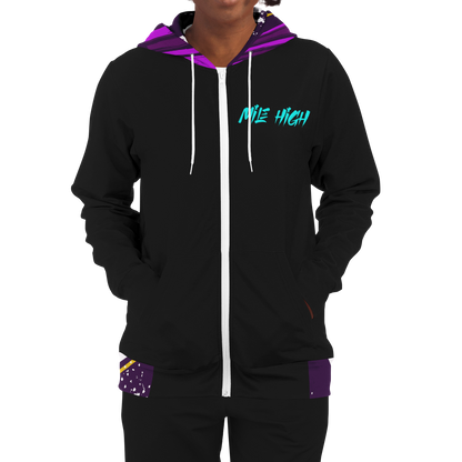 Adult Mile High Gaming Zip Hoodie