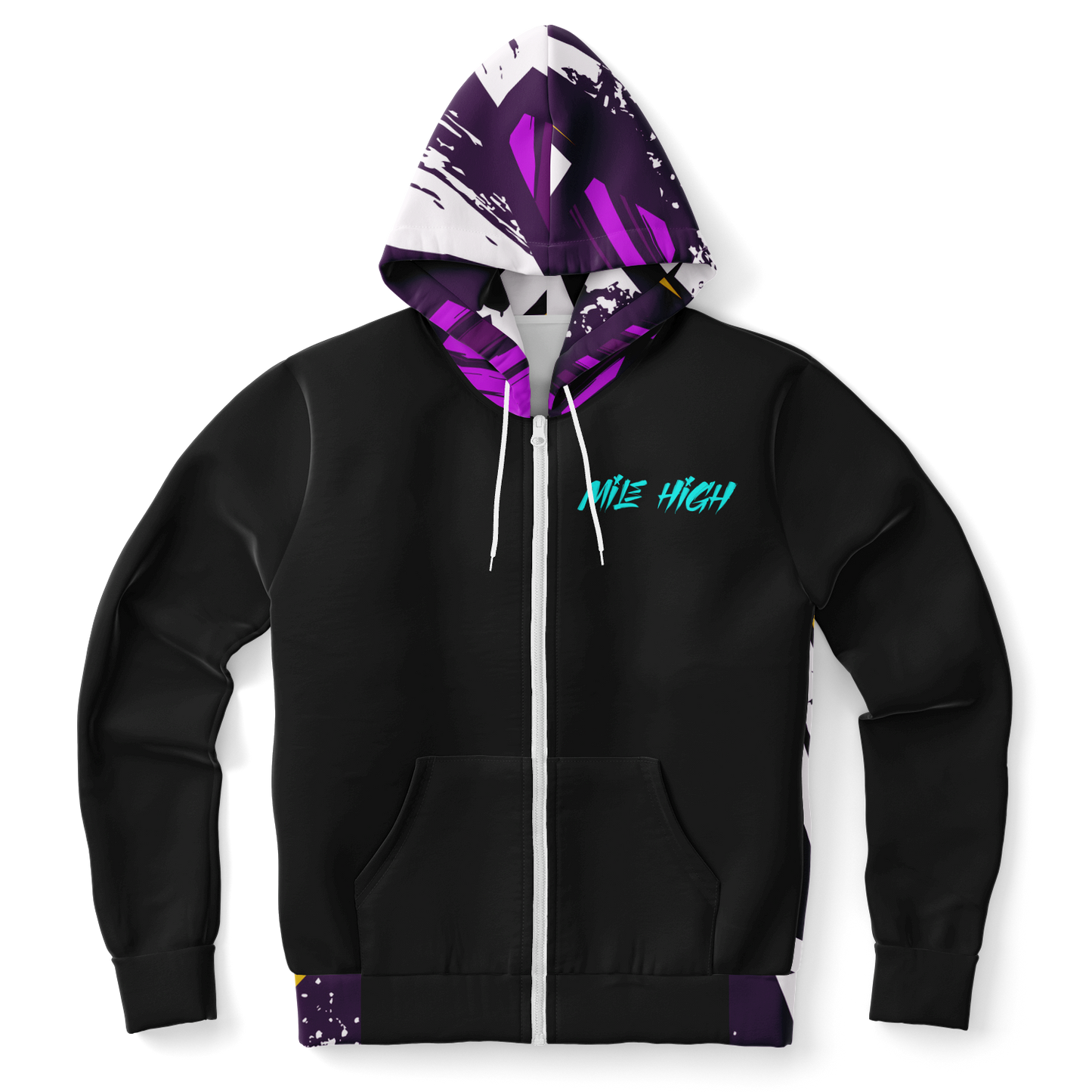 Adult Mile High Gaming Zip Hoodie