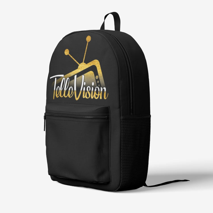 TelleVision Black Backpack