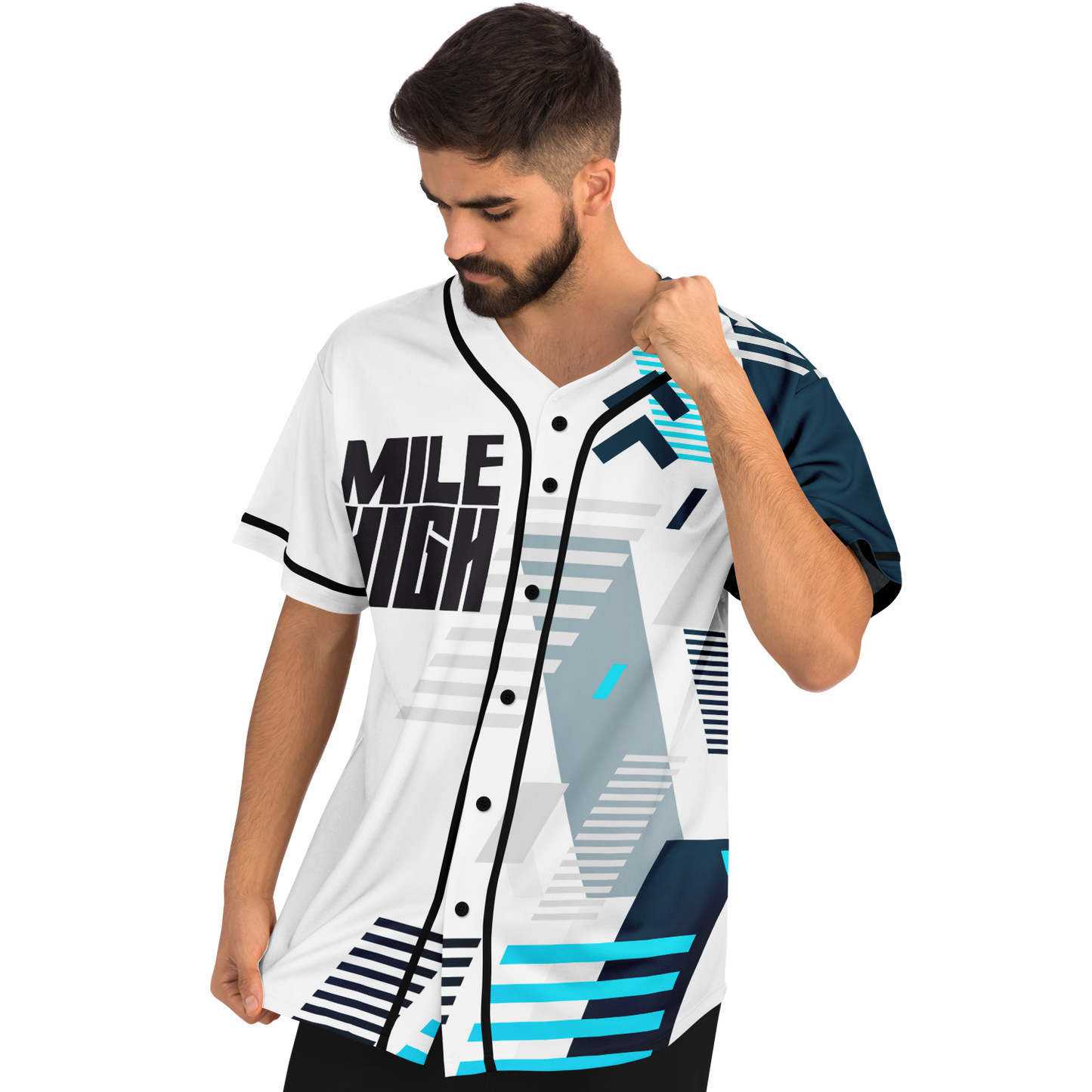 Adult Mile High Gaming Baseball Jersey