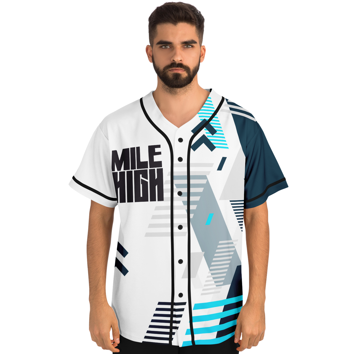 Adult Mile High Gaming Baseball Jersey