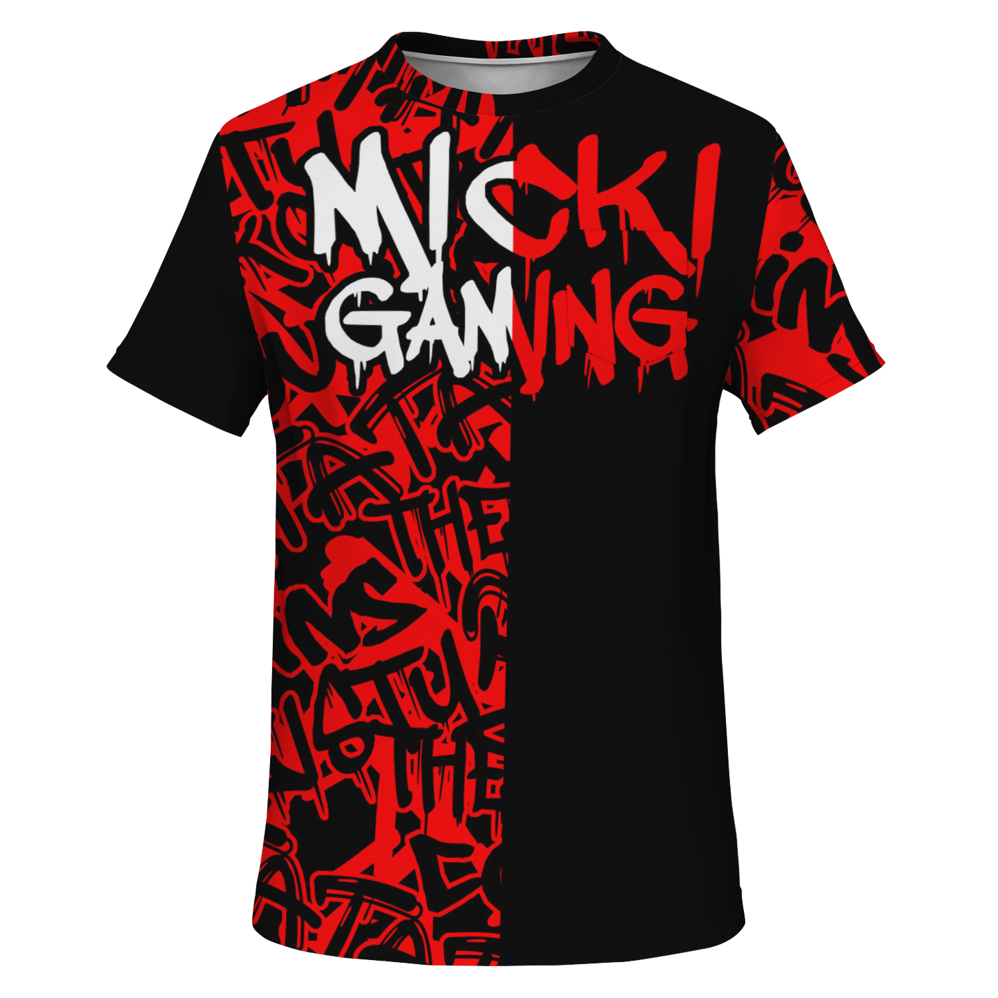 Adult Micki Gaming Pocket T-Shirt