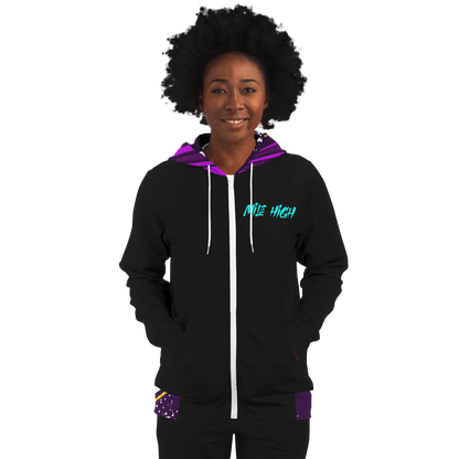 Adult Mile High Gaming Zip Hoodie