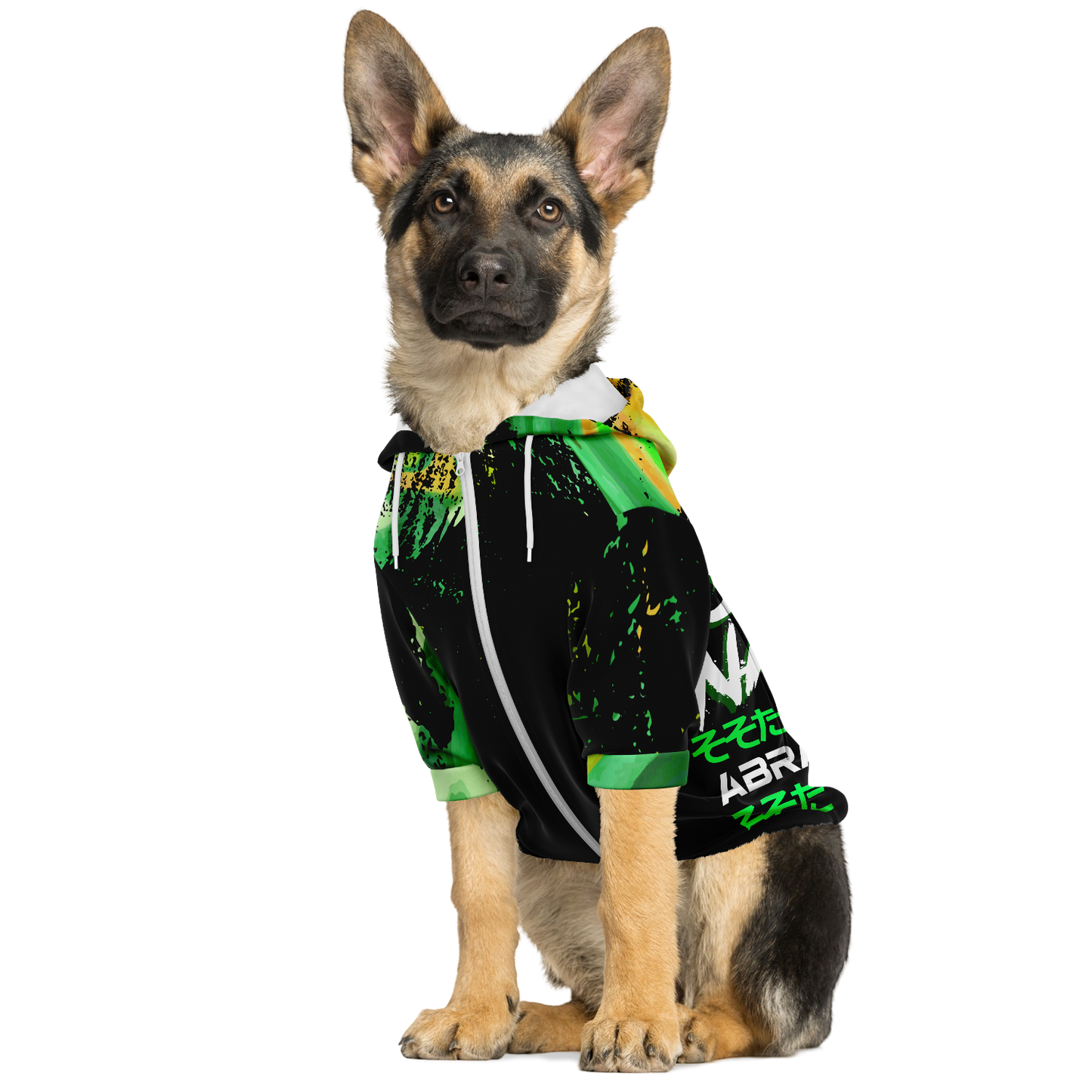 Oop Nation Zip-up Dog Hoodie