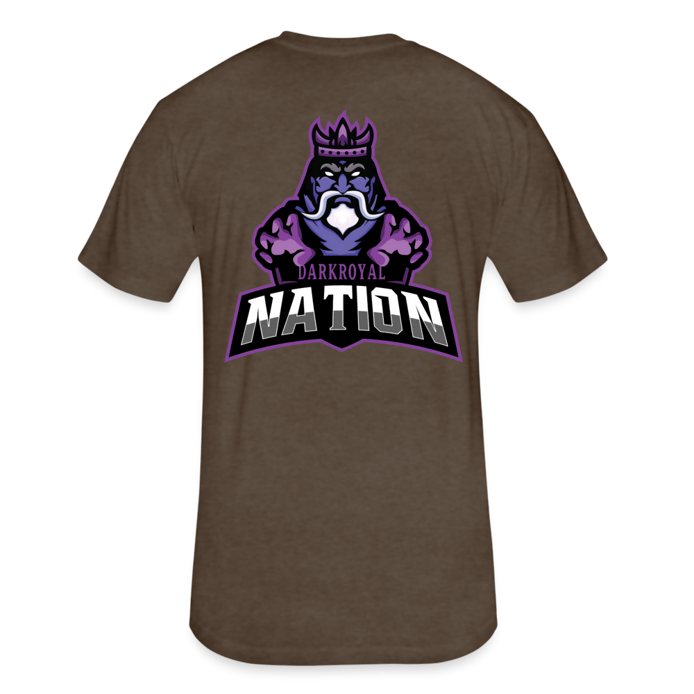 Adult Dark Royal Nation Fitted T-Shirt