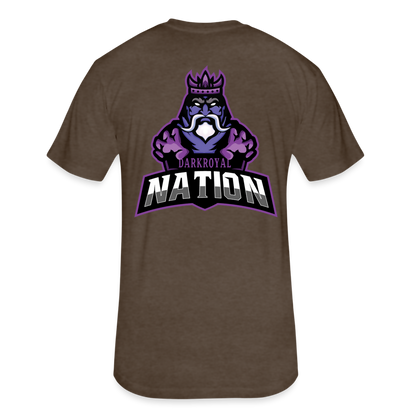 Adult Dark Royal Nation Fitted T-Shirt