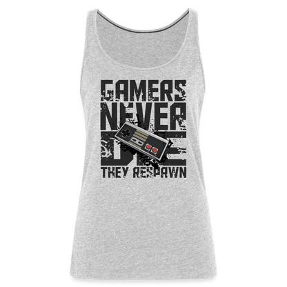 Women's Gamers Never Die Tank Top - Retro