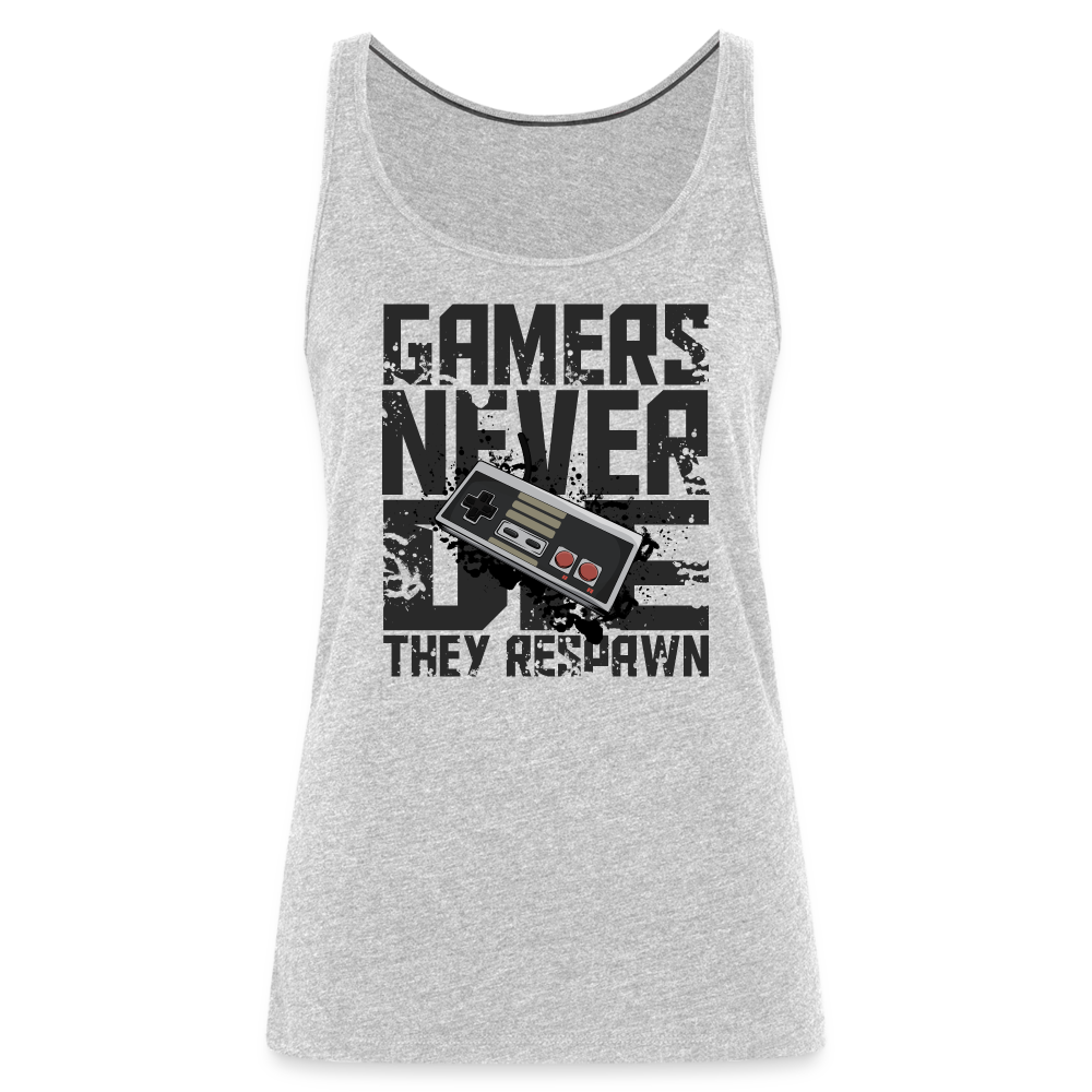 Women's Gamers Never Die Tank Top - Retro