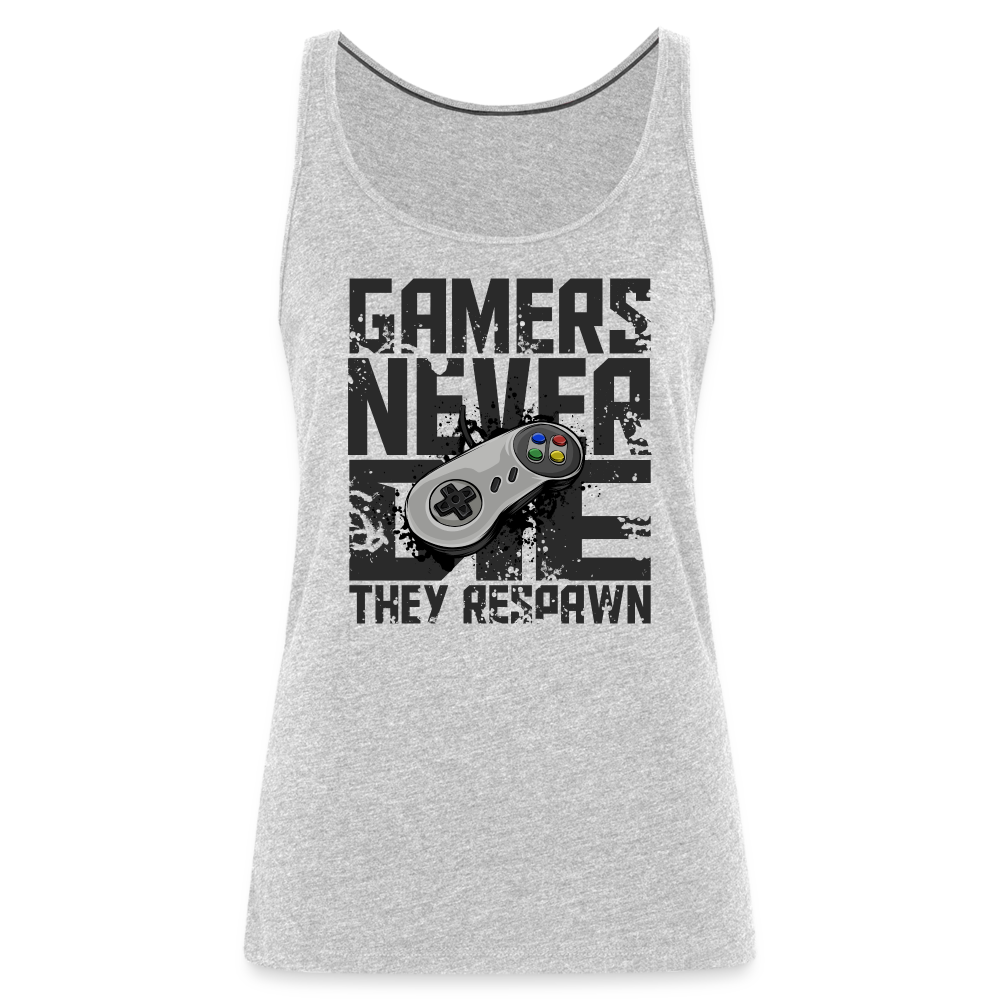 Women's Gamers Never Die Tank Top - Retro