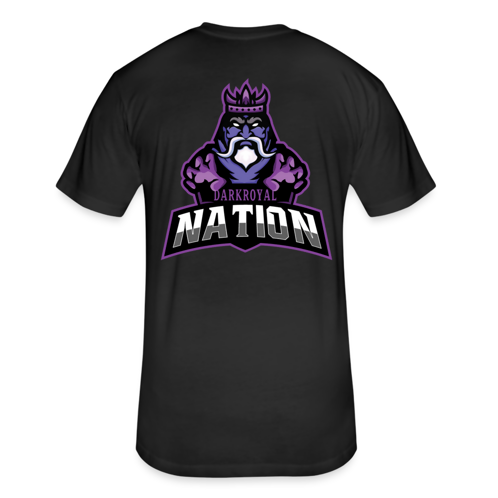 Adult Dark Royal Nation Fitted T-Shirt