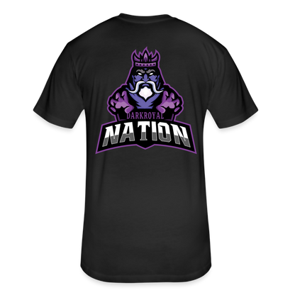 Adult Dark Royal Nation Fitted T-Shirt