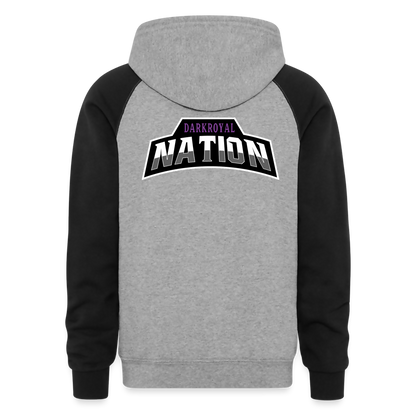 Adult Dark Royal Nation Colorblock Hoodie