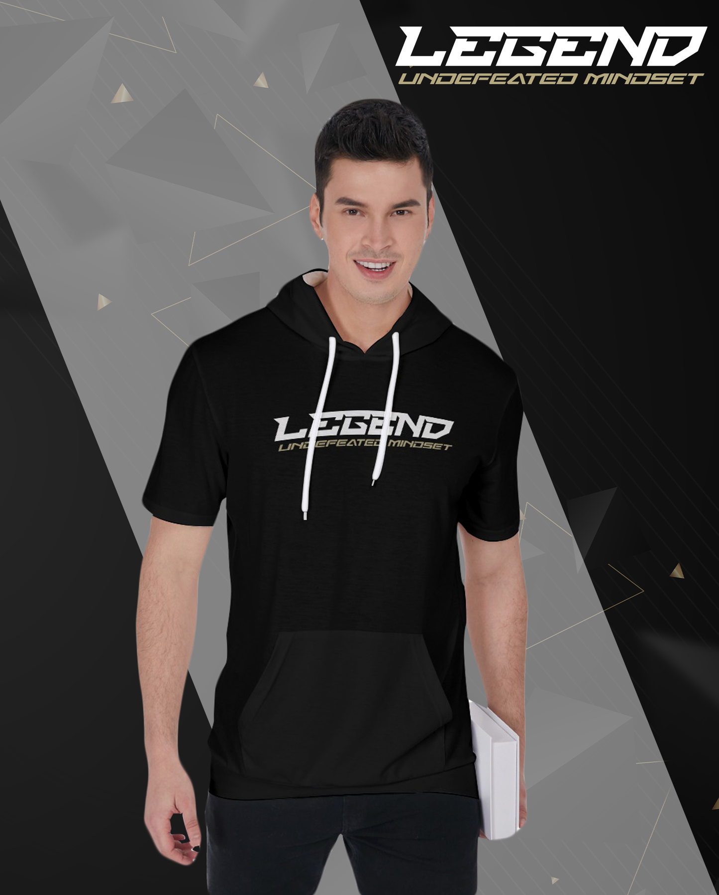 Legend Gaming Men's AOP Hoodie Tee