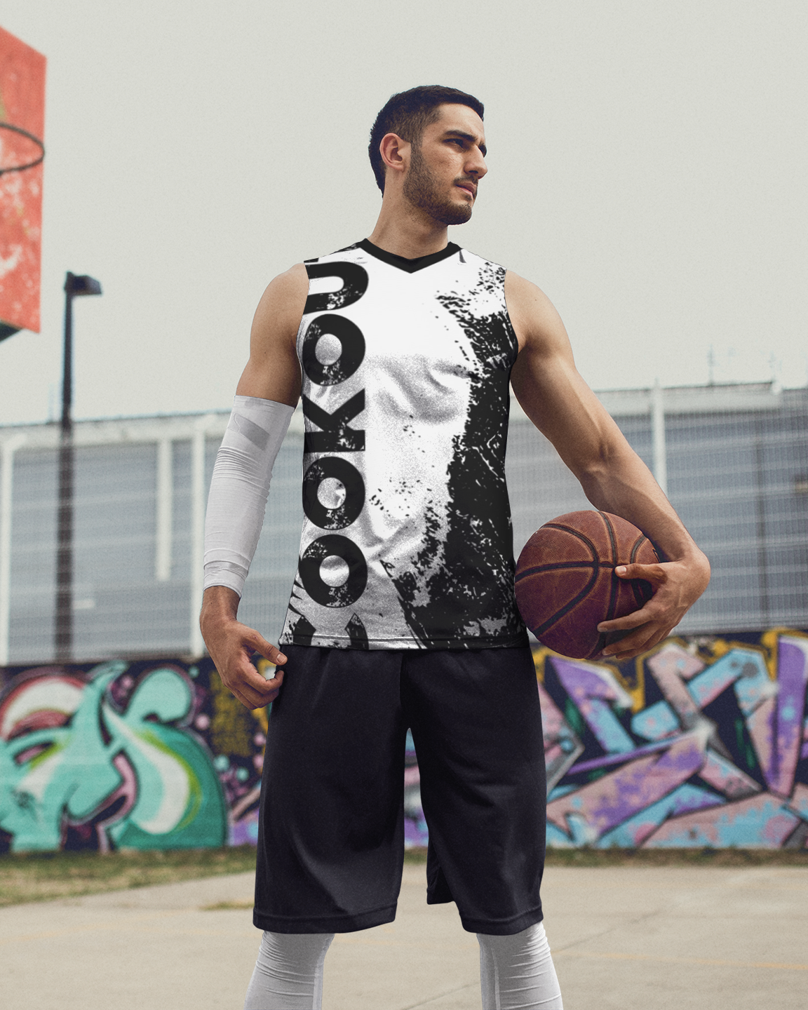 Micki Gaming Men's AOP Basketball Tee