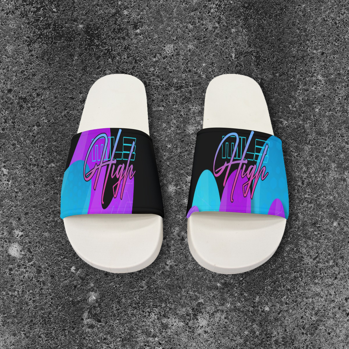 Mile High Gaming Unisex Slides