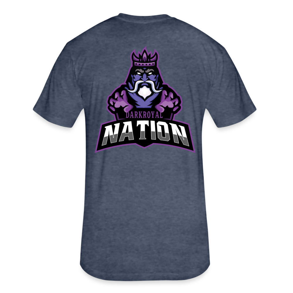 Adult Dark Royal Nation Fitted T-Shirt