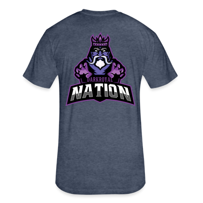 Adult Dark Royal Nation Fitted T-Shirt