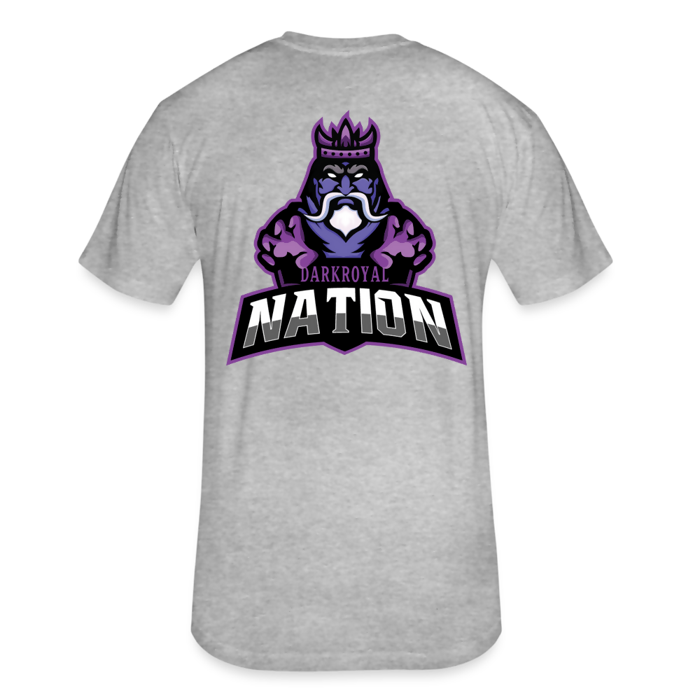 Adult Dark Royal Nation Fitted T-Shirt