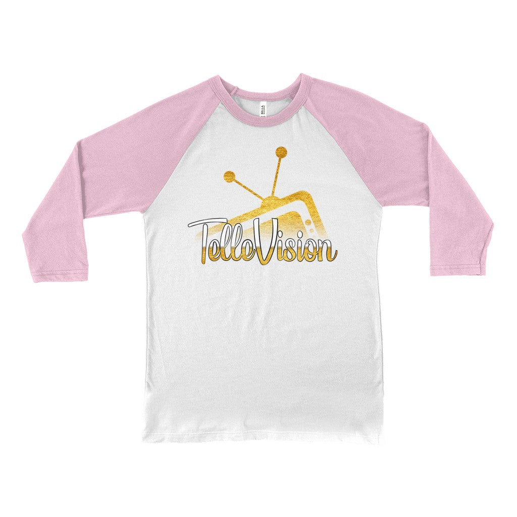 TelleVision Baseball Tee Geeks Unleashed