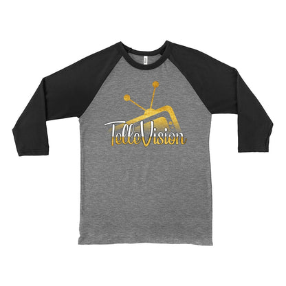 TelleVision Baseball Tee Geeks Unleashed