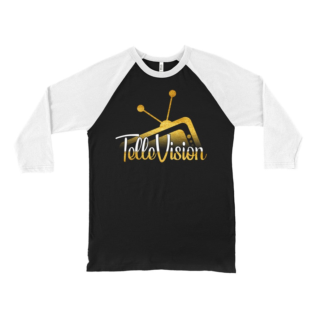 TelleVision Baseball Tee Geeks Unleashed