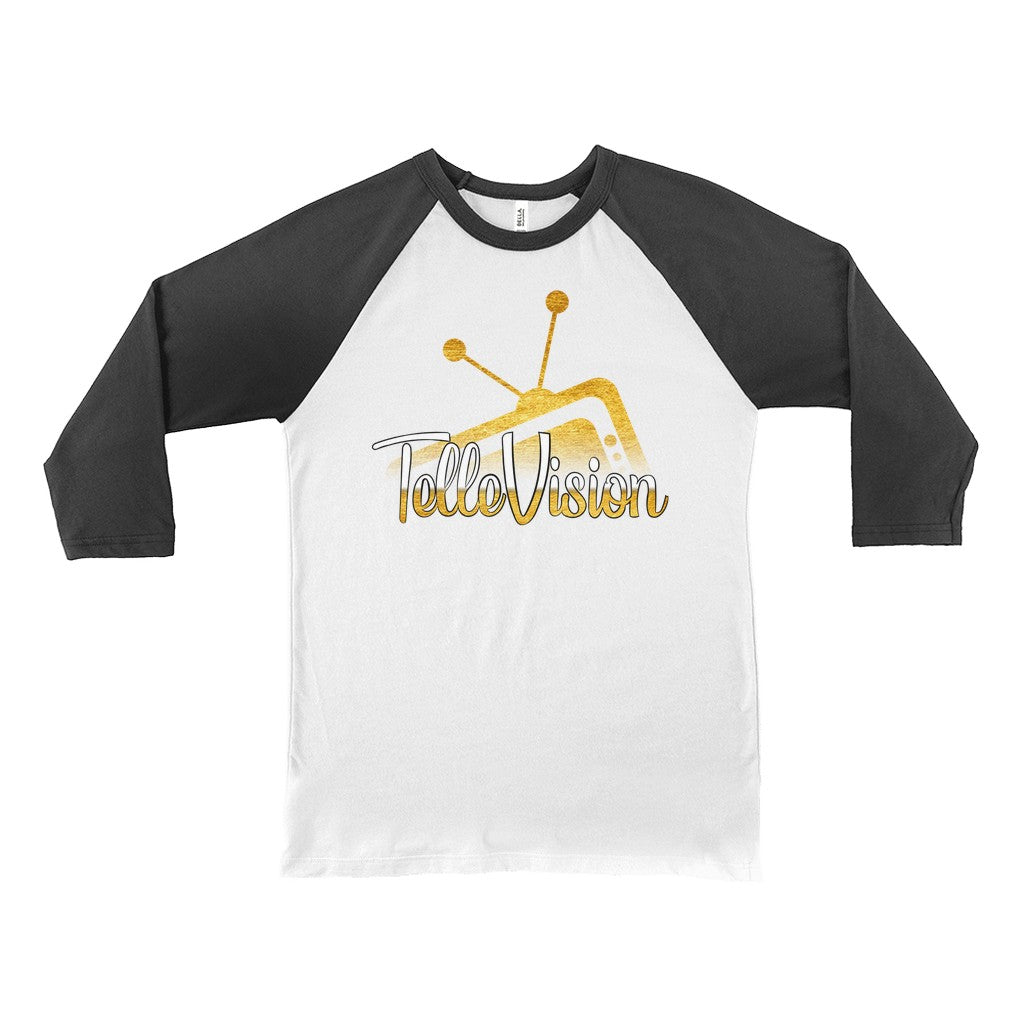 TelleVision Baseball Tee Geeks Unleashed