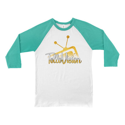 TelleVision Baseball Tee Geeks Unleashed