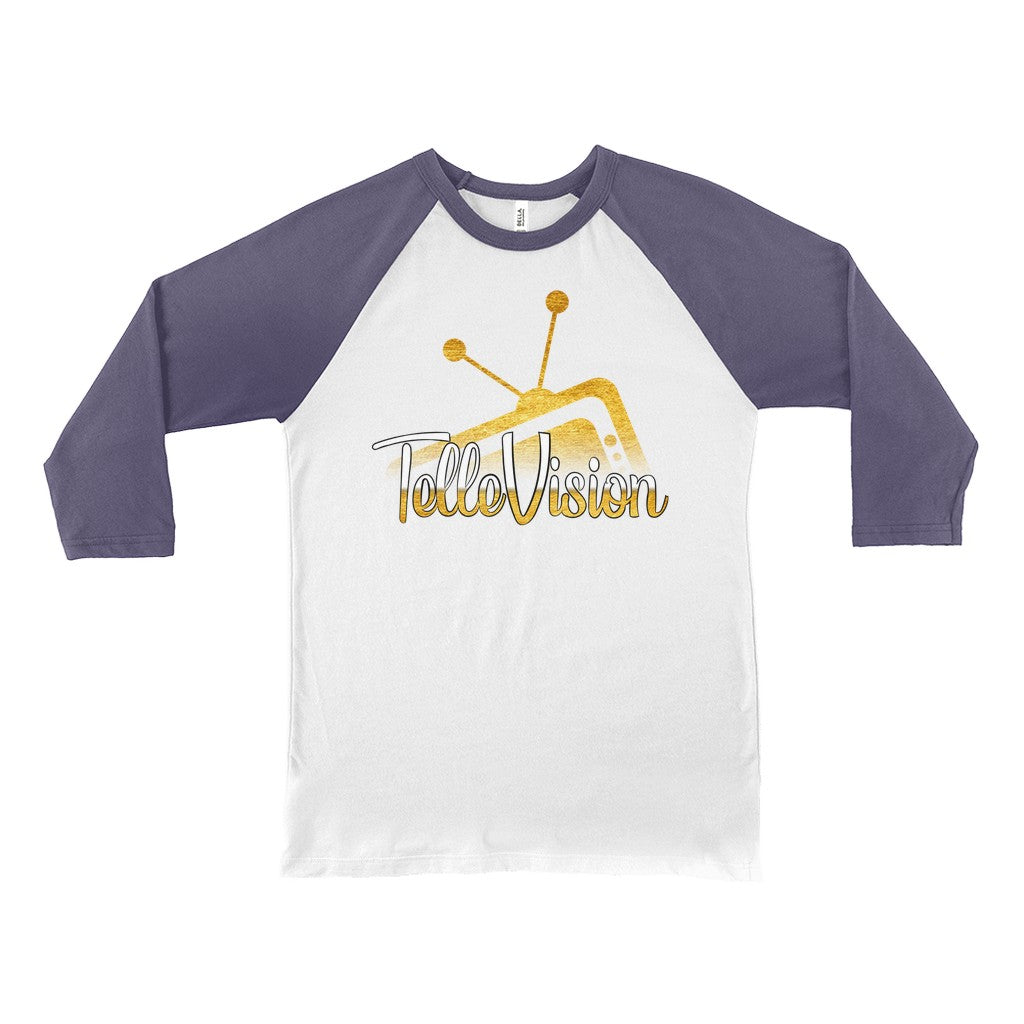 TelleVision Baseball Tee Geeks Unleashed