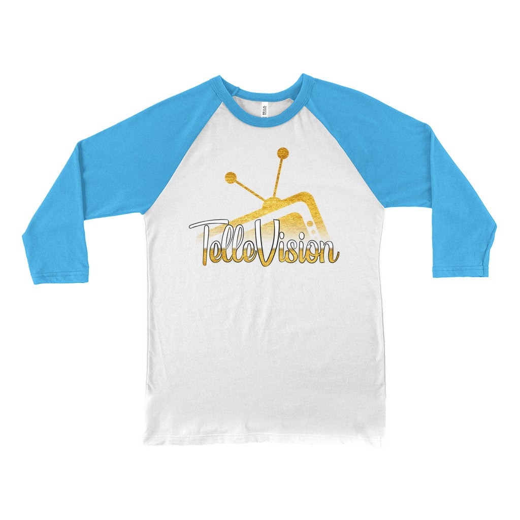 TelleVision Baseball Tee Geeks Unleashed