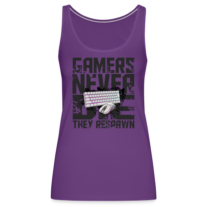 Women's Gamers Never Die Tank Top - Next Gen