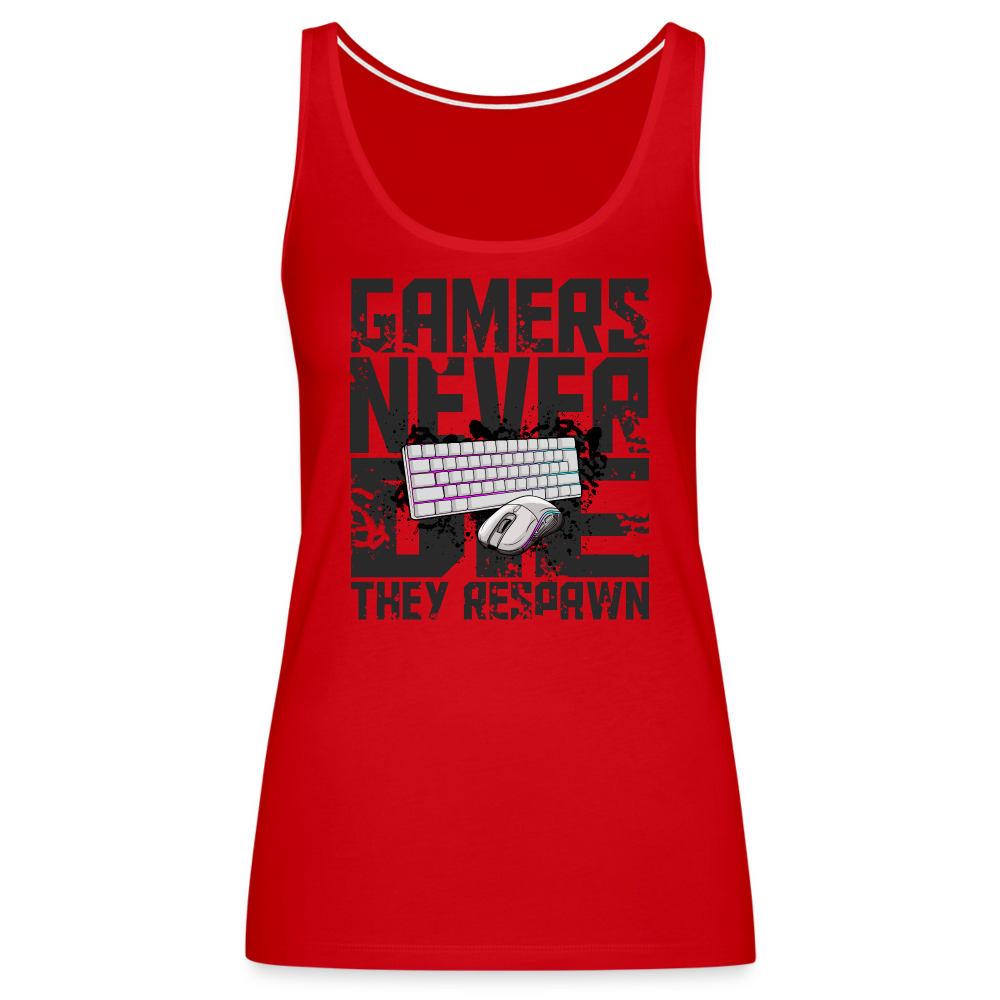 Women's Gamers Never Die Tank Top - Next Gen