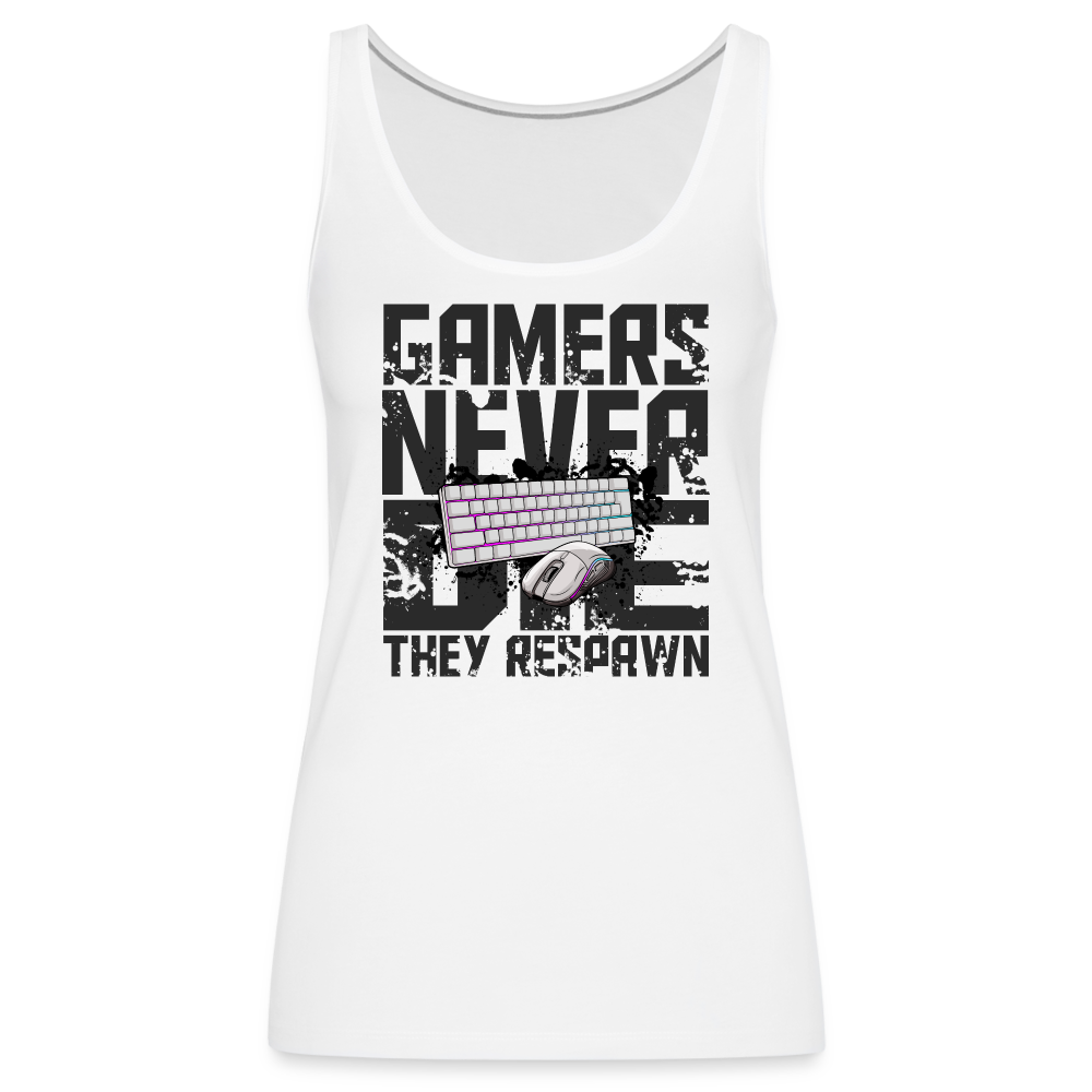 Women's Gamers Never Die Tank Top - Next Gen