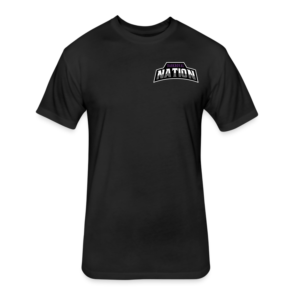 Adult Dark Royal Nation Fitted T-Shirt