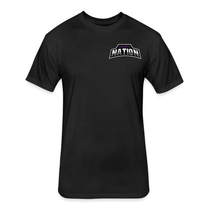 Adult Dark Royal Nation Fitted T-Shirt